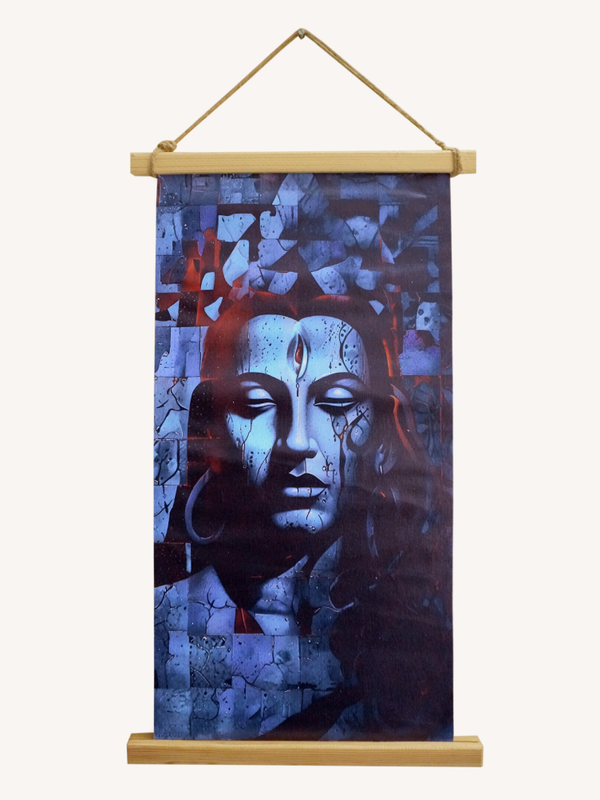  Canvas Flip with Wooden top-bottom
