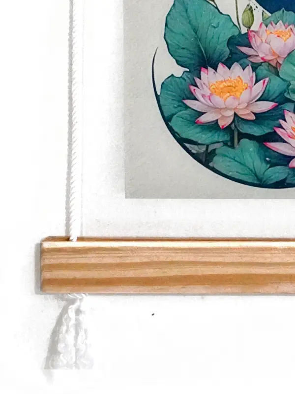 Acrylic Flip with Wooden top-bottom
