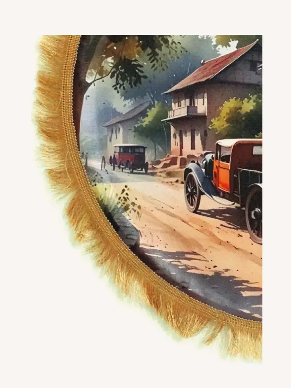 Round Canvas Frame